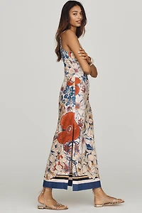 Farm Rio x Anthropologie  Sleeveless Tie Maxi Dress