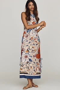 Farm Rio x Anthropologie  Sleeveless Tie Maxi Dress