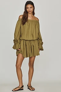 Essentiel Antwerp Jegan Off-Shoulder Dress