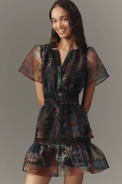 The Somerset Organza Mini Dress