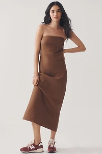 The Tilda Linen Blend Slip Dress