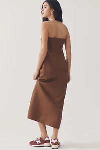 The Tilda Linen Blend Slip Dress