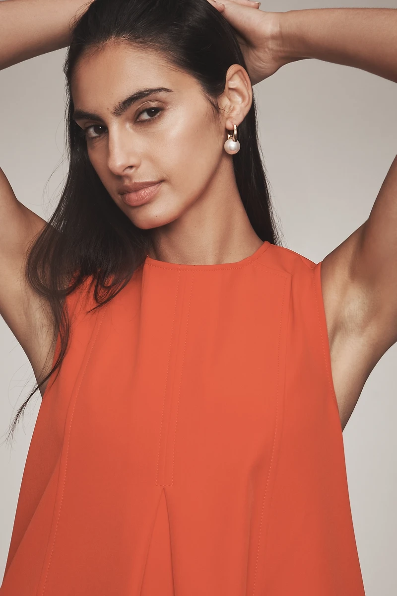 Maeve Sleeveless Swing Mini Dress