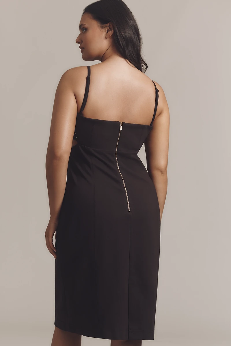 Maeve Sleeveless Corset Slim Knee-Length Dress