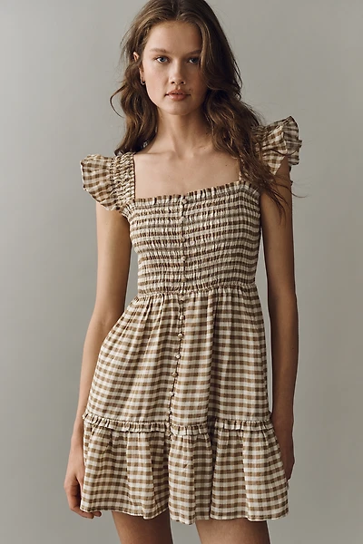 Peregrine 100% European Linen Mini Dress