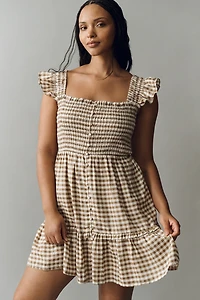 Peregrine 100% European Linen Mini Dress