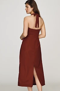The Wolf Gang Lera 100% Linen Maxi Dress