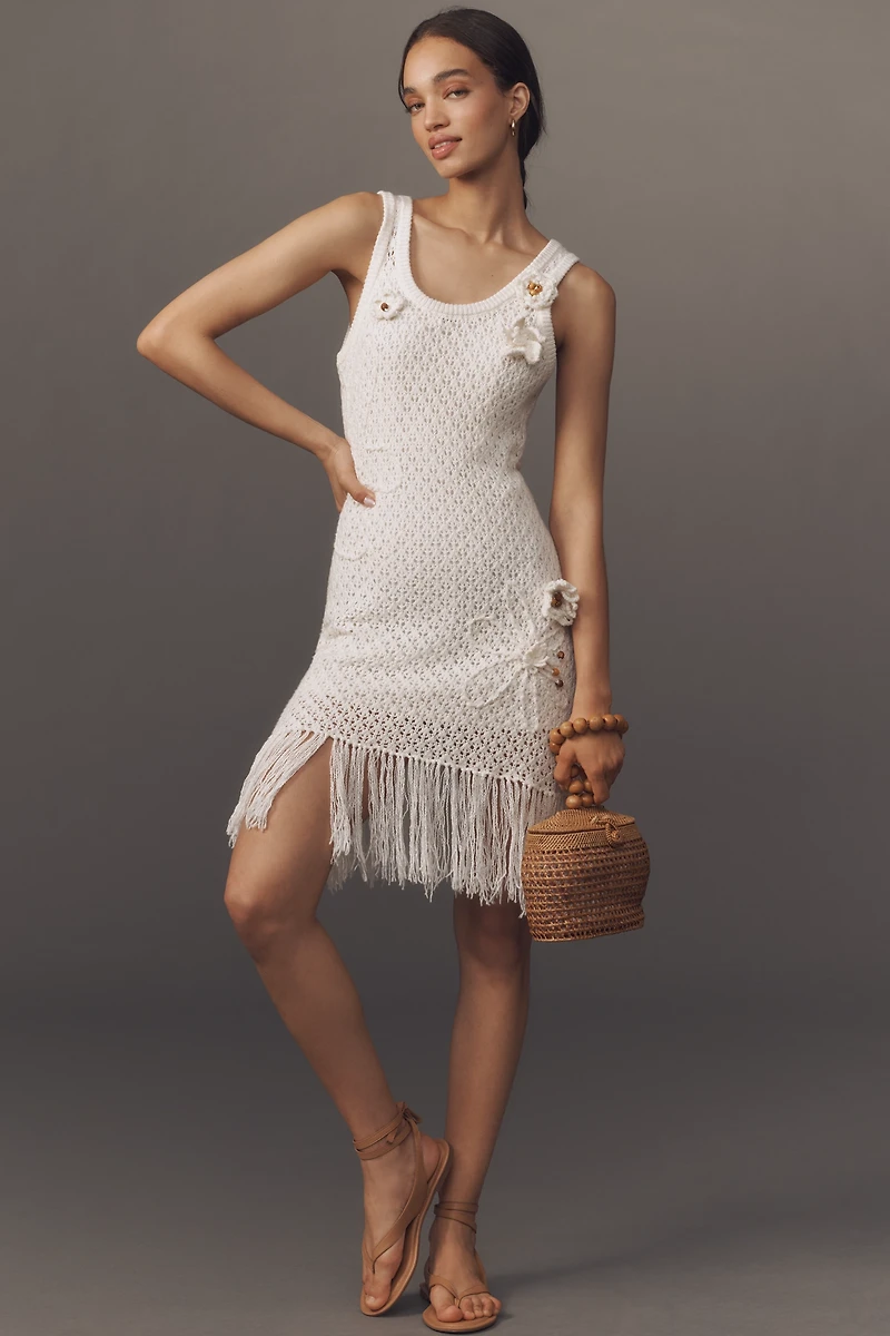 Lingua Franca Karla Crochet Dress