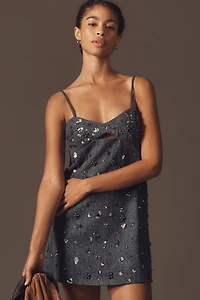 Dhruv Kapoor Embellished Cutout Mini Dress