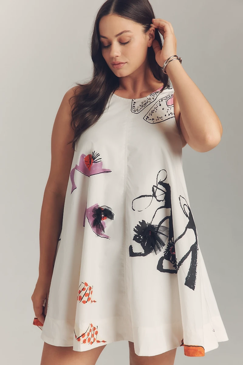 The Keiko Mini Dress by Maeve: Danielle Kroll Edition