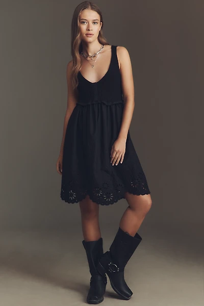 By Anthropologie Sleeveless Sweater Mini Dress