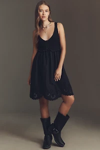 By Anthropologie Sleeveless Sweater Mini Dress