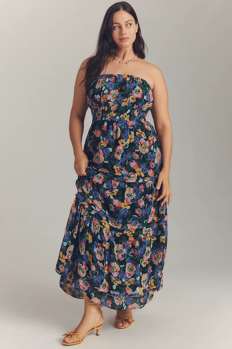 The Somerset Strapless Maxi Dress