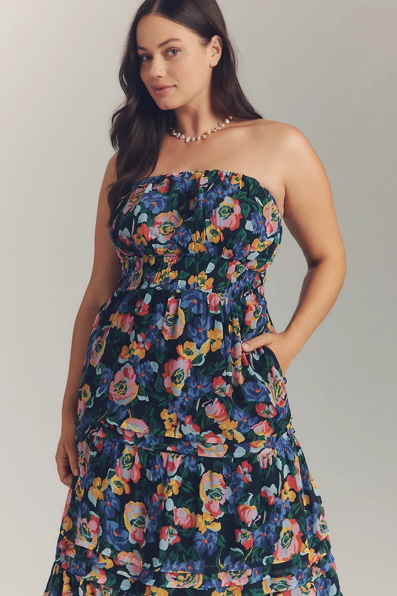 The Somerset Strapless Maxi Dress