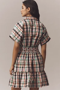 The Somerset Plaid Mini Dress