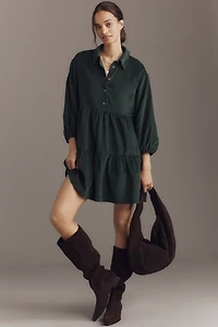 The @loverlygrey Bettina Mini Shirt Dress by Maeve