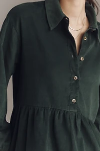 The @loverlygrey Bettina Mini Shirt Dress by Maeve