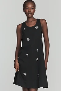 The Keiko Rhinestone Mini Dress by Maeve