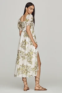 By Anthropologie Peregrine 100% Cotton Midi Dress