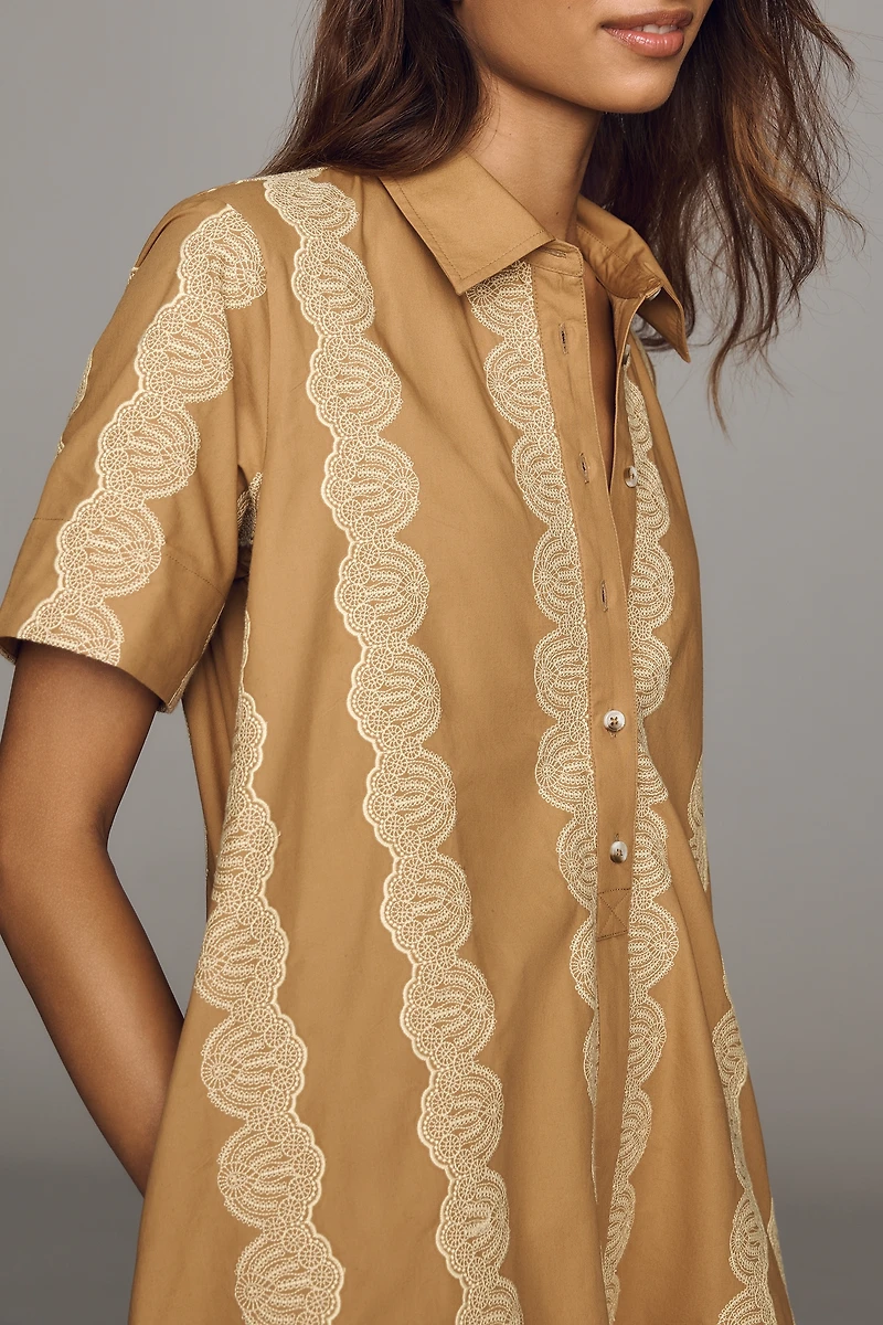 Maeve Pollie Swing Tunic Mini Dress