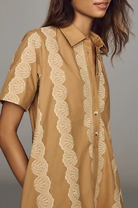 Maeve Pollie Swing Tunic Mini Dress