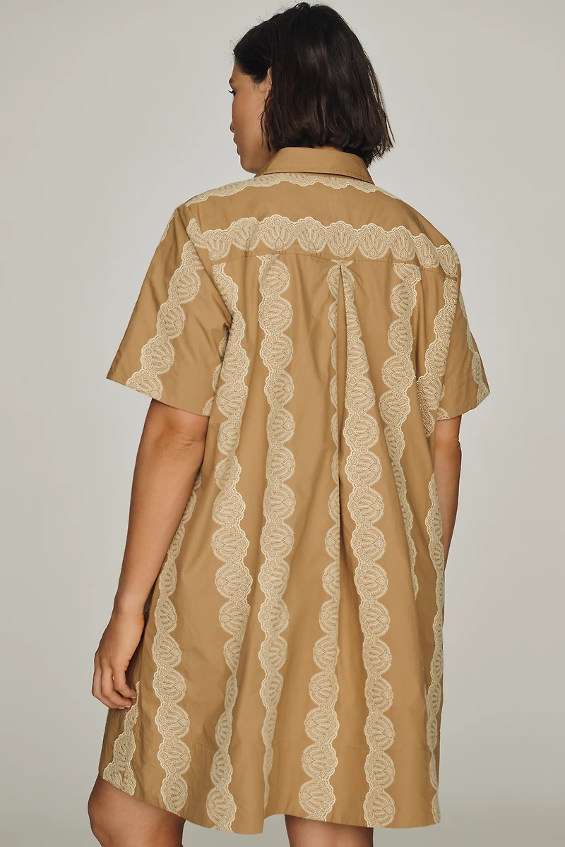Maeve Pollie Swing Tunic Mini Dress