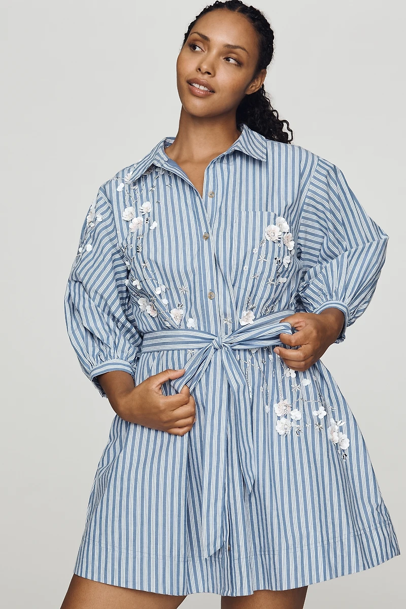 Maeve Mona Mini Shirtdress