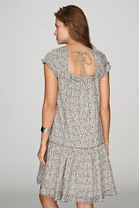 Pilcro 100% Cotton Ruffle Mini Dress