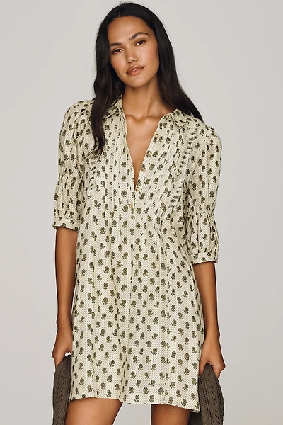 Pilcro Tallulah 100% Cotton Mini Dress
