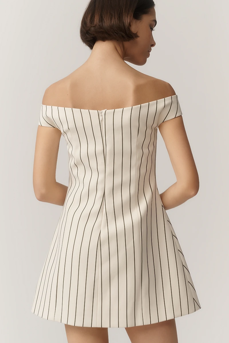 RMN Sadie Off-Shoulder Mini Dress