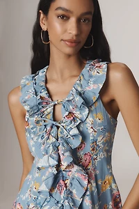 Love The Label Bowie Ruffle Mini Dress