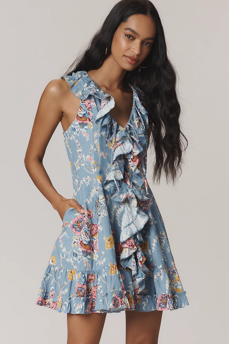 Love The Label Bowie Ruffle Mini Dress