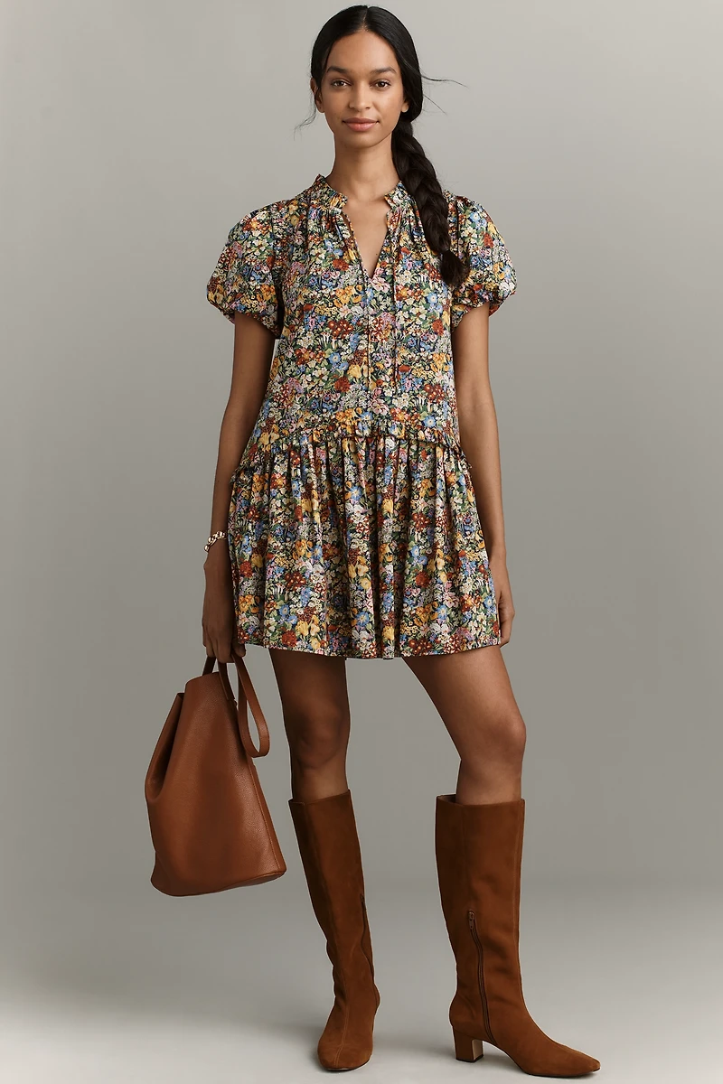 Love The Label Edith Short-Sleeve Mini Dress