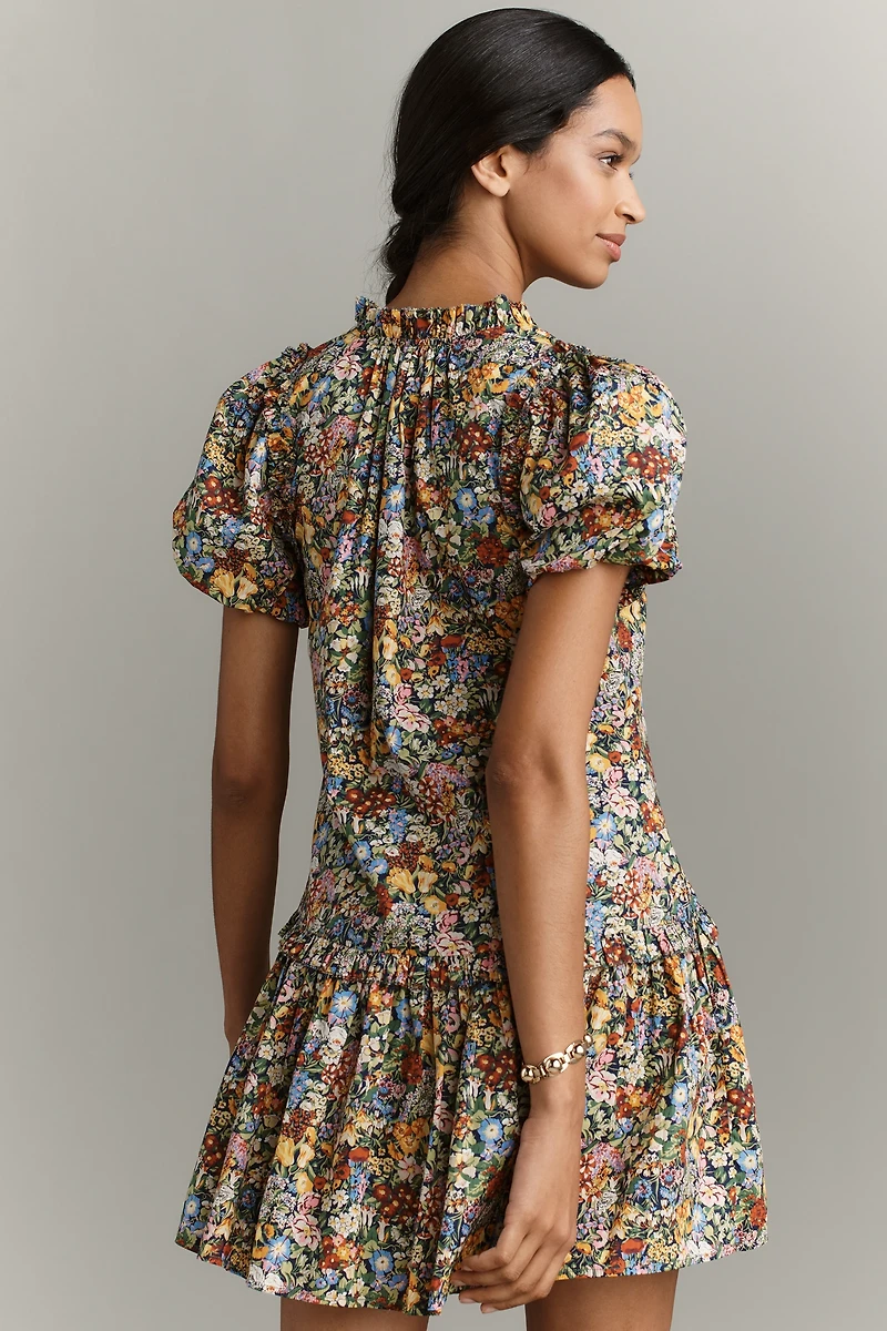 Love The Label Edith Short-Sleeve Mini Dress