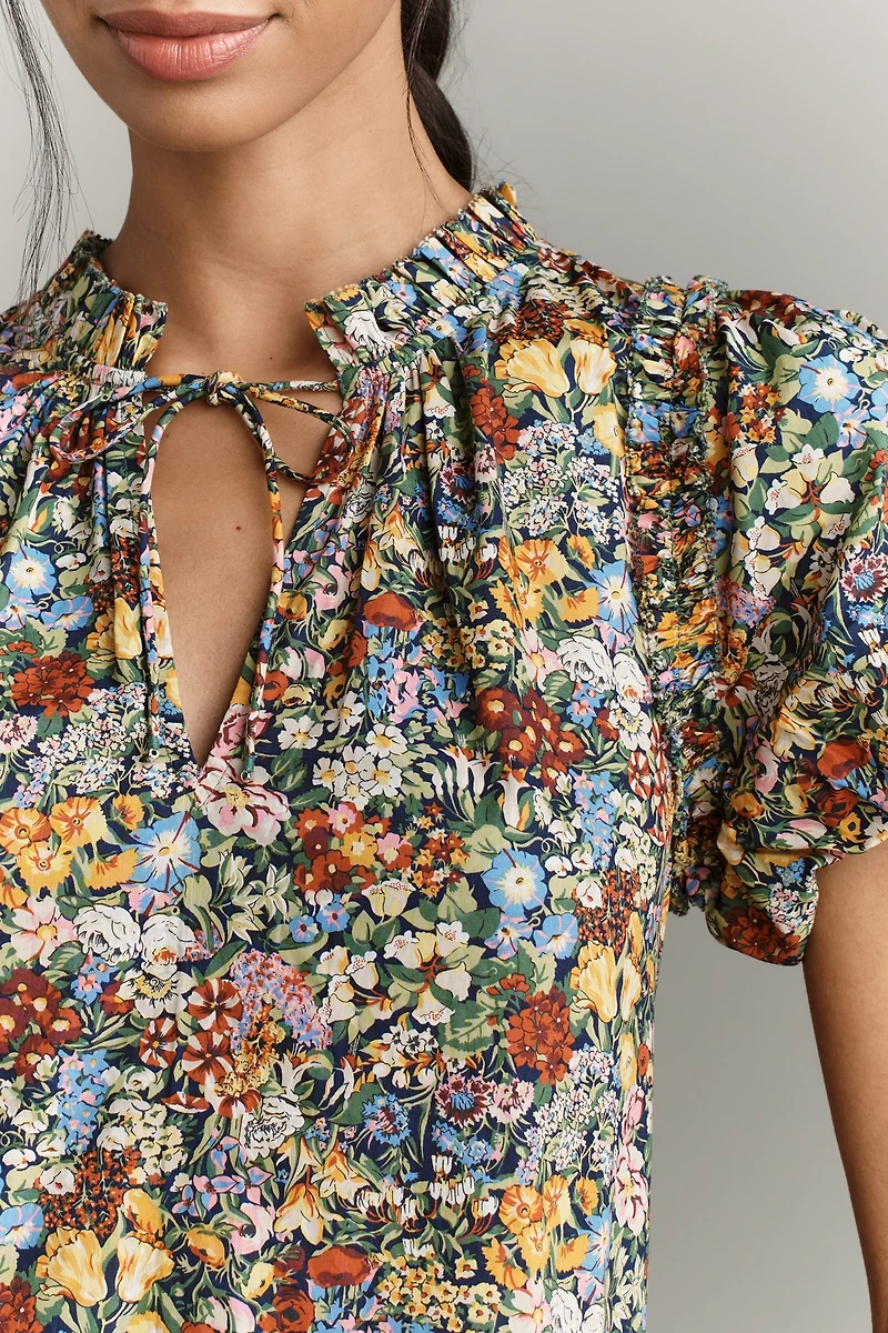Love The Label Edith Short-Sleeve Mini Dress
