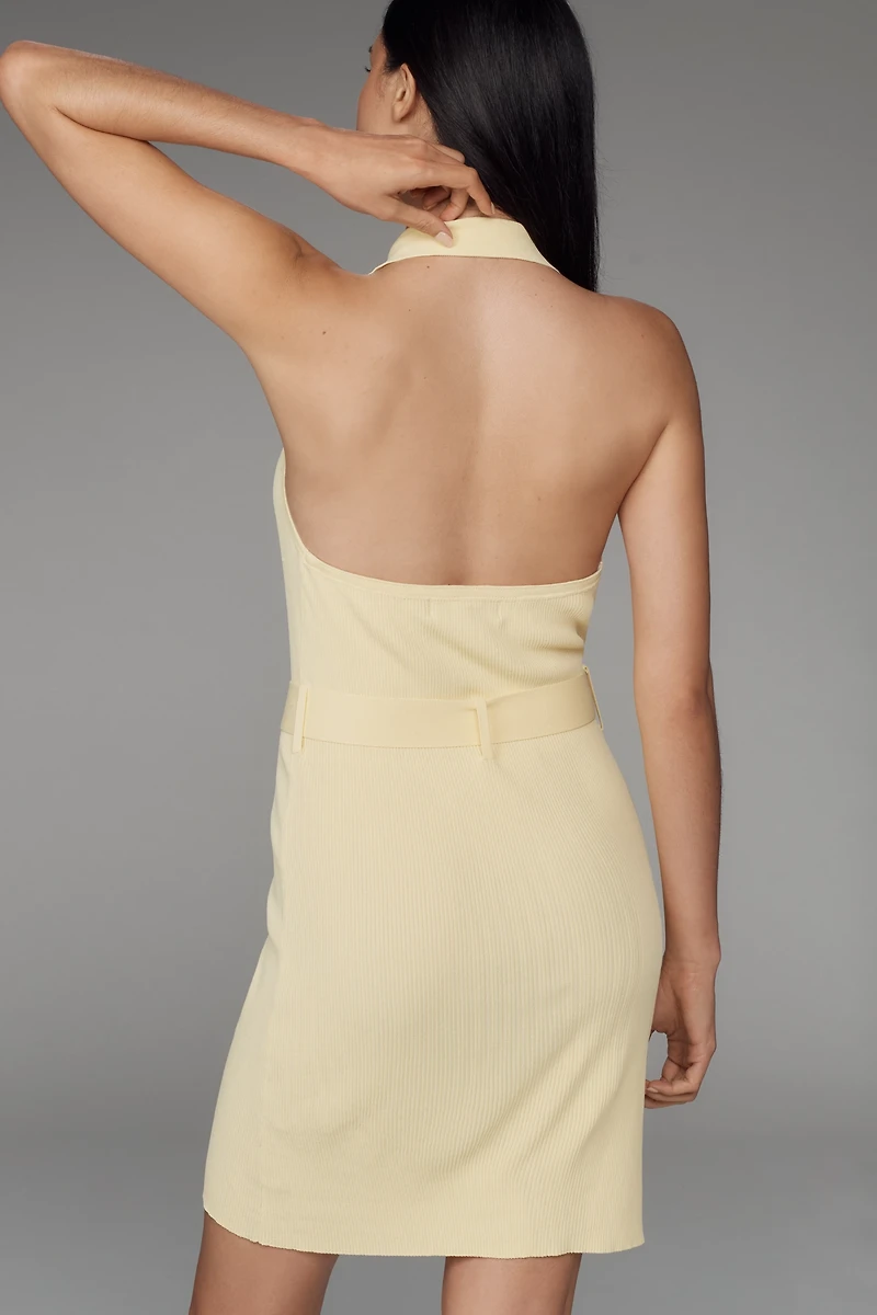Siempre Belted Longline Knit Shirt