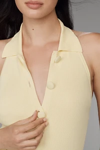 Siempre Belted Longline Knit Shirt