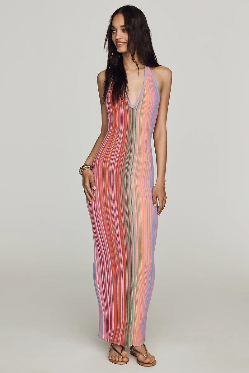 Siempre Slim Knit Maxi Dress