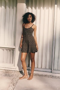 Siempre Jacquard Mini Sweater Dress