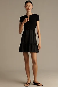 The Thea Twofer Cardigan Mini Dress