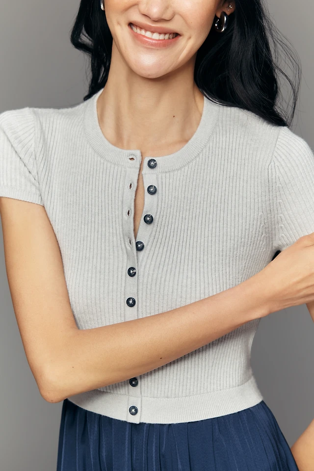 the delphine sweater twofer mini dress Delphine Sweater Twofer Mini Dress