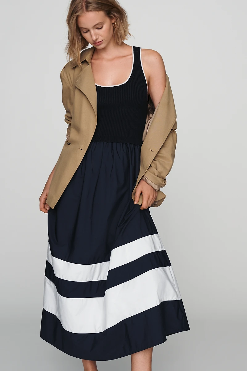By Anthropologie Thea Twofer Sweater Dress