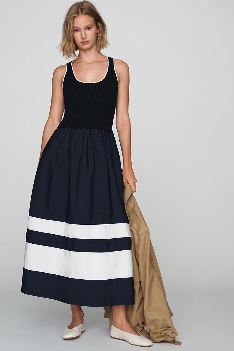 By Anthropologie Thea Twofer Sweater Dress