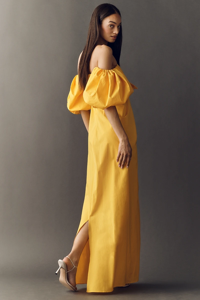 Caroline Constas Reyna Off-the-Shoulder Dress