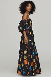 Caroline Constas Christina Off-Shoulder Maxi Dress