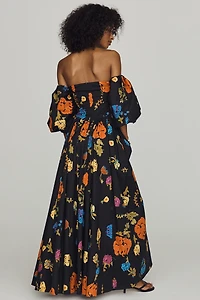Caroline Constas Christina Off-Shoulder Maxi Dress