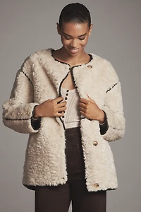 BLANKNYC Frame Focus Sherpa Jacket