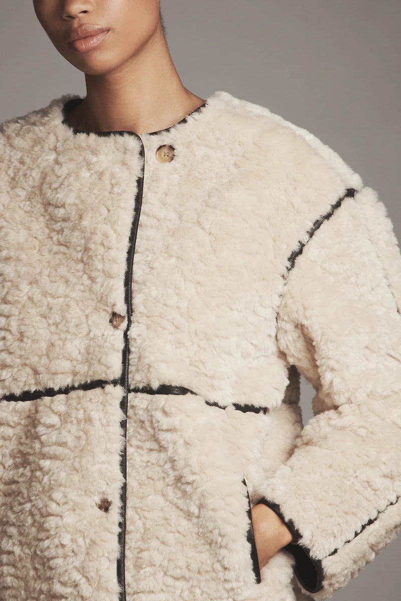 BLANKNYC Frame Focus Sherpa Jacket