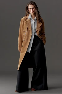 BLANKNYC Suede Trench Coat