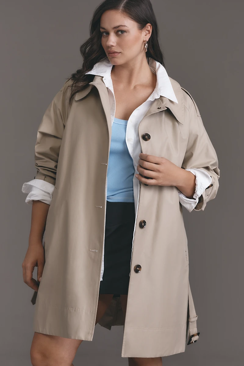 Barbour Plus Maia Showerproof Trench Coat